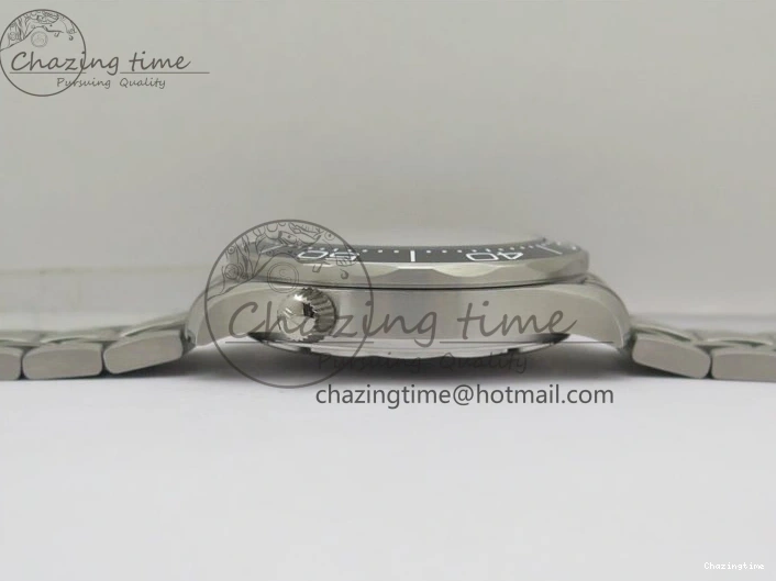 0202 Seamaster Diver 300M ORF 1:1 Best Edition Black Ceramic White Dial on SS Bracelet A Reliable 7865